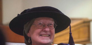 Adrienne Cullen after receiving her Honorary Doctorate of Laws (LLD) at University College Cork. Photo: Michael Mac Sweeney/Provision