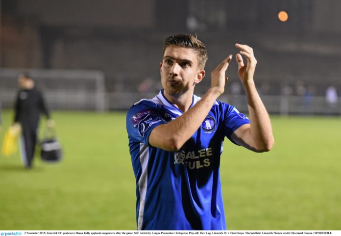 Limerick FC v Finn Harps - SSE Airtricity League Promotion / Relegation Play-off First Leg Shaun Kelly applauds supporters after a game. Picture credit: Diarmuid Greene / SPORTSFILE