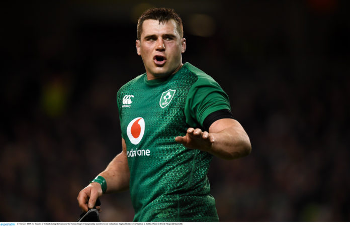 CJ Stander of Ireland during the Guinness Six Nations Rugby Championship match between Ireland and England in the Aviva Stadium in Dublin. Photo by David Fitzgerald/Sportsfile