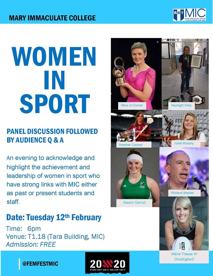 Mary I to host ‘Women in Sport’ event next Tuesday