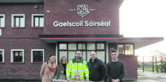 GAELSCOIL Sáirséal is fundraising currently for health and wellbeing training and equipment.