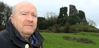 Cllr Sean Lynch at Carrigogunnell Castle. Photo: Brendan Gleeson