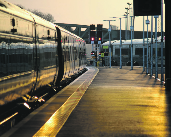 A quiet Limerick Colbert Station after the NBRU 24 Hour Strike. Picture Brendan Gleeson