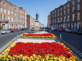 Limerick's Georgian Quarter on O'Connell Avenue. Photo: Alan Place