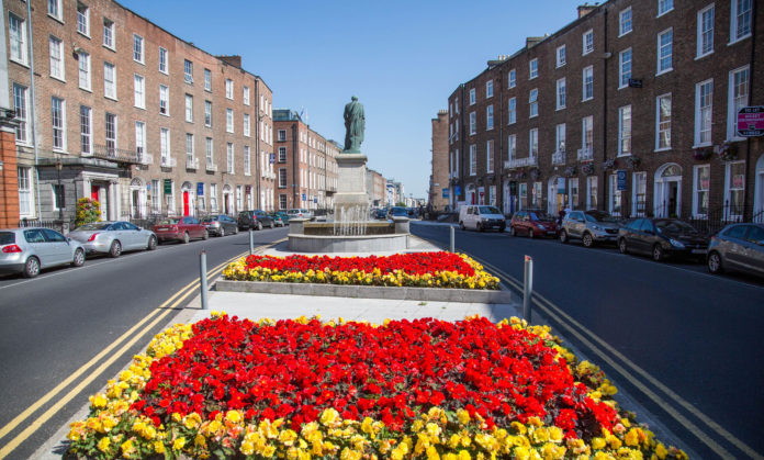 Limerick's Georgian Quarter on O'Connell Avenue. Photo: Alan Place