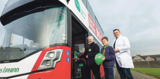 Michael O'Mahony, David Kidney and Dr Dermot O'Mahony at the launch the Limerick Festival of Kindness. Photo: Oisin McHugh