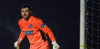 Jack Brady of Limerick during a pre-season friendly match between Finn Harps and Limerick at the AUL Complex in Clonshaugh, Dublin. Photo by Stephen McCarthy/Sportsfile