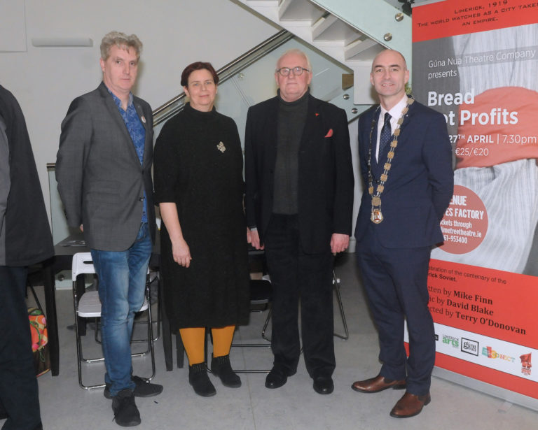 Watch: Bread Not Profits marking 100-year anniversary of the Limerick Soviet