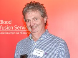 John Paul Murphy from Dooradoyle pictured at the Irish Blood Transfusion Service Awards Ceremony in Rochestown Park Hotel, Cork on Sunday. Picture. John Sheehan Photography
