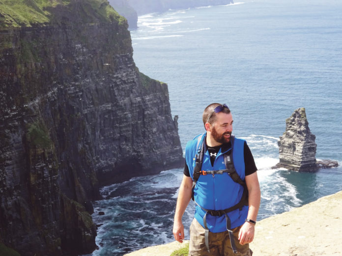 Martin Leonard of the 'Mountain a Month for Mental Health' movement.