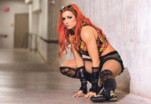 Limerick-born champion wrestler Rebecca Quin, who fights under the ring name of Becky Lynch.