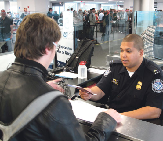 The US pre-clearance facility at Shannon Airport.