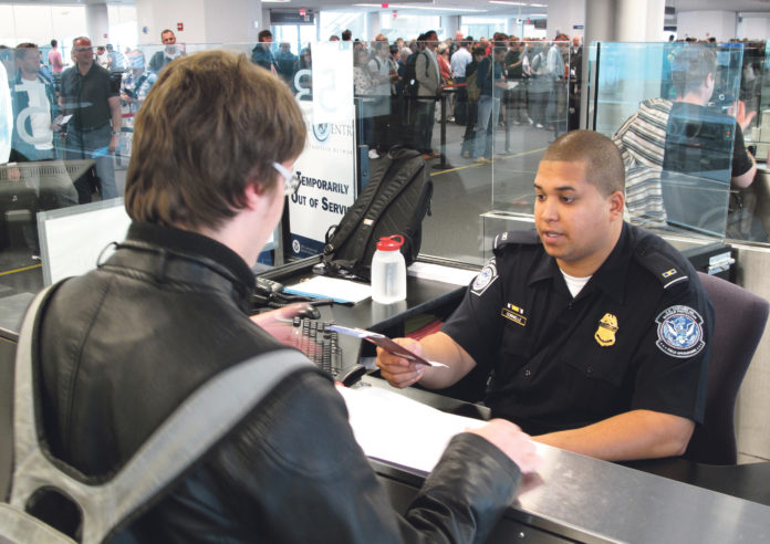 The US pre-clearance facility at Shannon Airport.