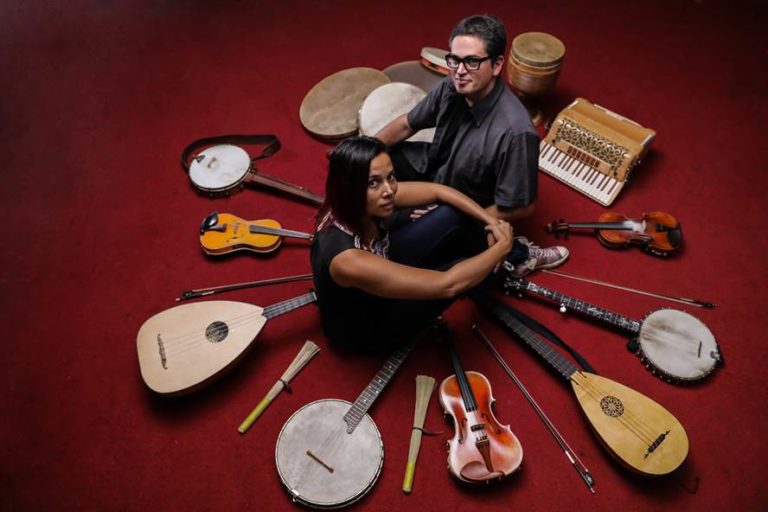 Rhiannon Giddens and Francesco Turrisi perform new album at Lime Tree Theatre