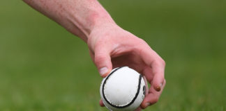 Darragh ODonovan of Limerick places the ball before taking a sideline cut during the Allianz Hurling League Division 1A Round 3 match between Kilkenny and Limerick at Nowlan Park in Kilkenny. Photo by Piaras Ó Mídheach/Sportsfile