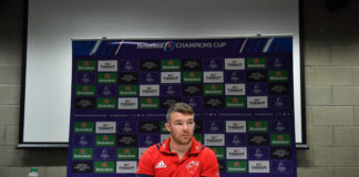 Captain Peter O'Mahony during a Munster Rugby Press Conference at University of Limerick in Limerick. Photo by Brendan Moran/Sportsfile