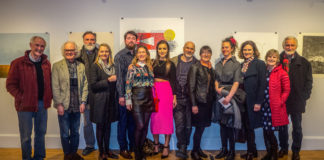 Limerick Printmakers 'LP at 20' launched at the Hunt Museum. Pic: Ken Coleman