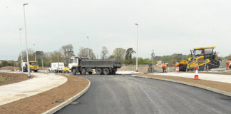 Work nearing completion on the new link road to Mungret Limerick Post Newspaper community development transport politics