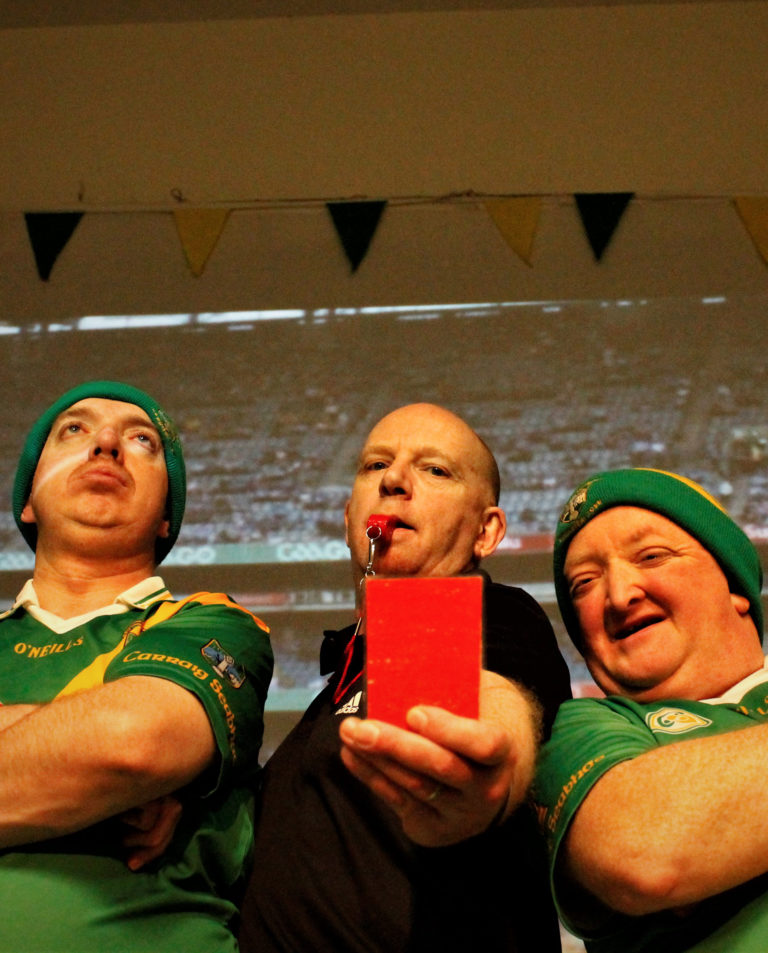 Lovely hurling with The Water Boys