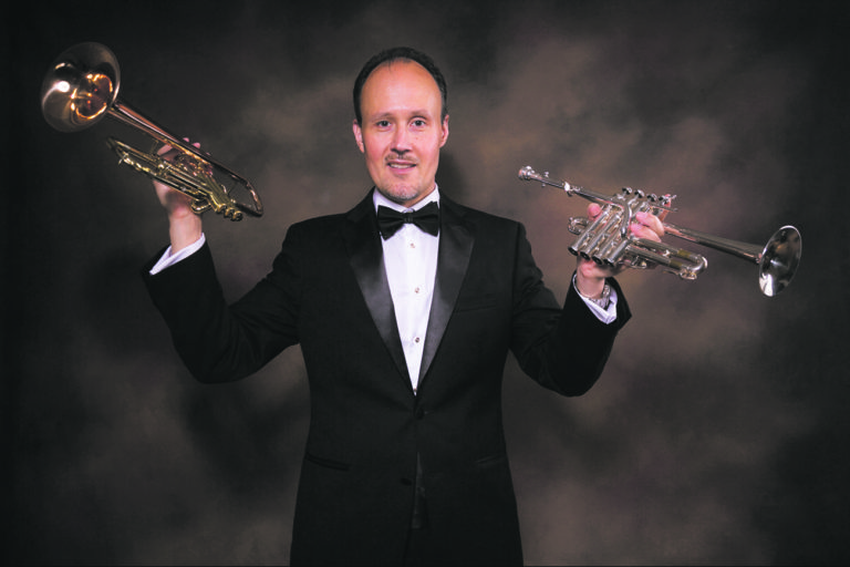 Trumpet supremo Morris Northcutt for Cathedral concert