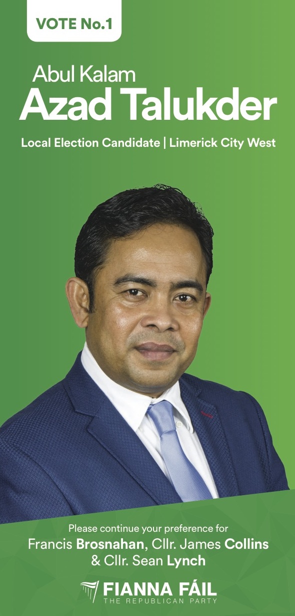 Sponsored: Election profile: Azad Talukder, Fianna Fáil