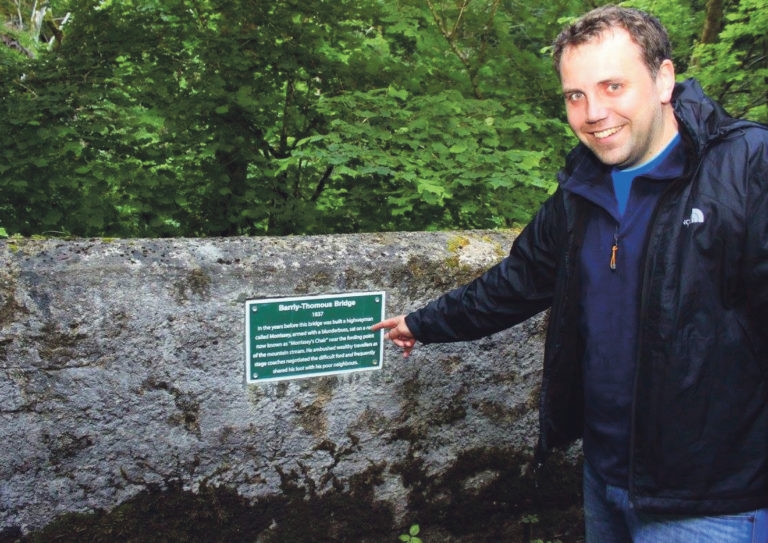 Highwayman’s bridge is being repaired