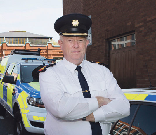 Limerick Garda Chief Superintendent Gerry Roche.  Photo: Liam Burke