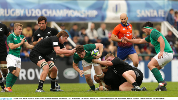 New Zealand v Ireland - World Rugby U20 Championship Pool B