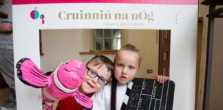 Pictured at the launch of Cruinniu na nOg in the Hunt Museum was Donnachadh and Cliodhne Burrows. Picture: Alan Place