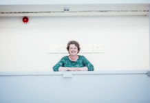 Fiona O Dwyer pictured at the Limerick City Gallery of Art as it re opened and launched the Trilogy of Exhibitions on Thursday night. Pic Brian Arthur