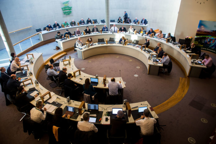Limerick County Hall Chamber. Photo: Cian Reinhardt