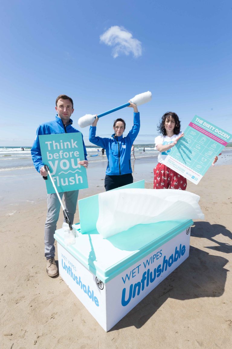 Think Before You Flush is the message ahead of the Irish Open