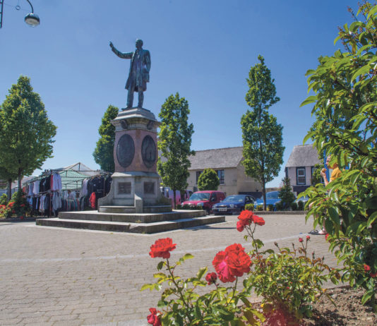 The Rev William Casey memorial, Abbeyfeale. Photo: Cian Reinhardt