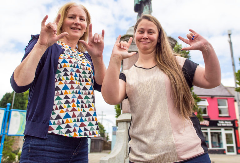 Class leading form for sign language community