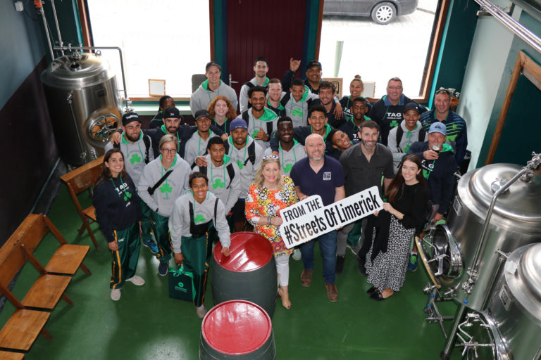 A successful trip to Limerick for the South African Tag Rugby Team