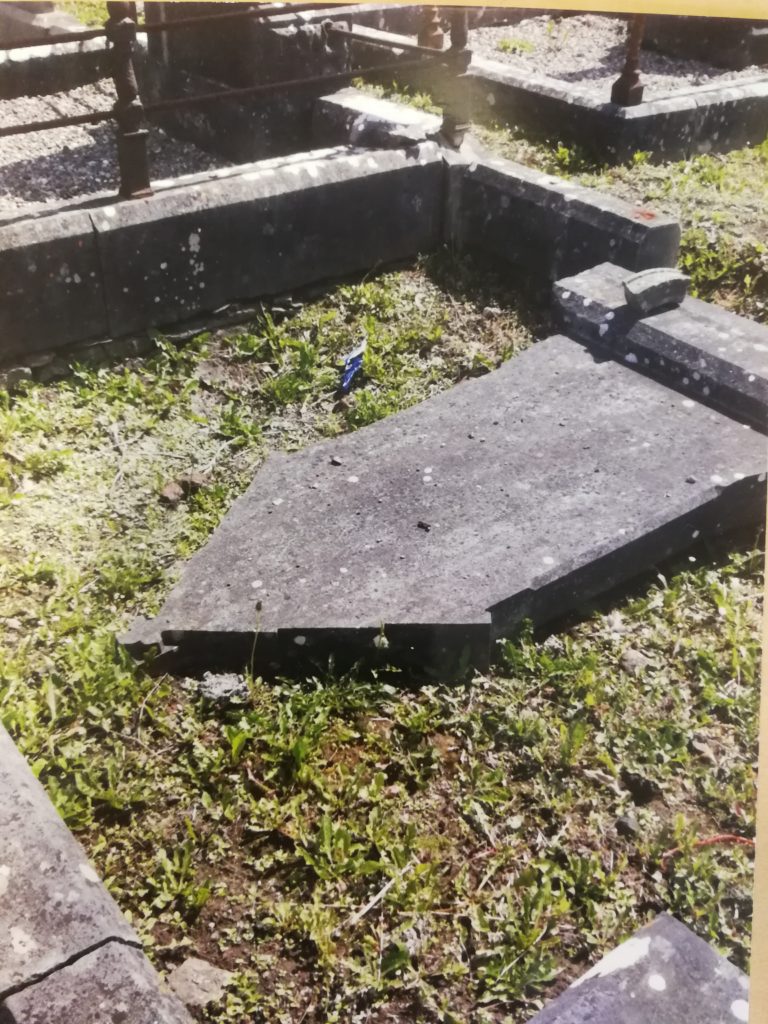Graveyards being let go to ruin