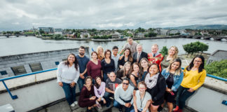 No Repro Fee The President of MIC Professor Eugene Wall and the CAPES student group from Brazil met Mayor of Limerick Michael Sheehan at City Hall Limerick today. The group arrived in Ireland earlier this week and will study for a Graduate Diploma in Mentoring and Leadership at Mary Immaculate College (MIC) during the upcoming academic year. The group are among the top teachers in Brazil and are studying at MIC through a scholarship provided by the Government of Brazil. This is the first of year of a three year scholarship programme between MIC and CAPES that will further develop the educational links between Ireland and Brazil. Pic. Brian Arthur