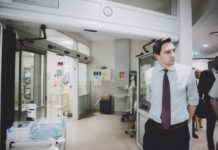 Health Minister Simon Harris at the official opening of the €24million emergency department in UHL. Photo: Brian Arthur