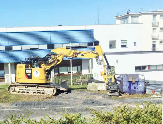 Groundwork gets under way on the site of the new 60 bed unit at UHL last April.