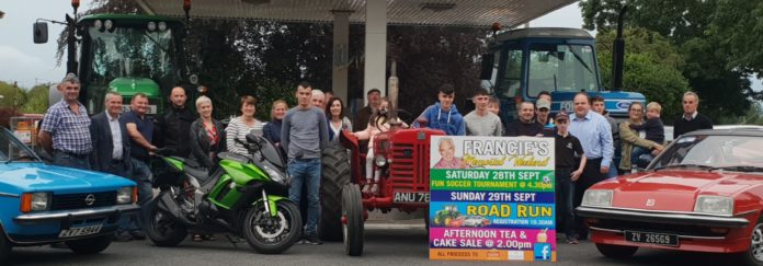 Cllr. Richard O'Donoghue and Cllr. Adam Teskey with the organising team for Francie's Memorial Weekend