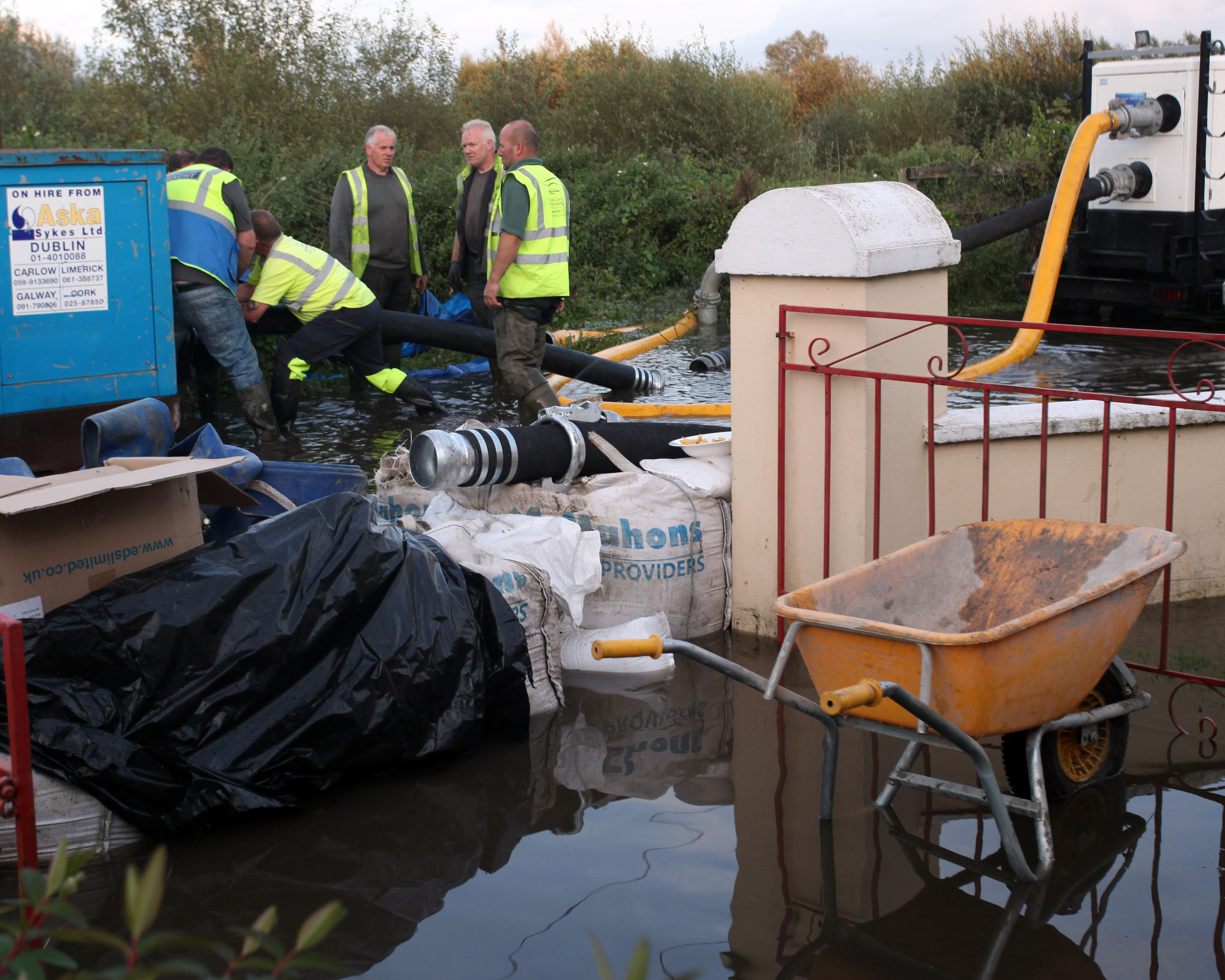 Homes in Limerick damaged after flooding