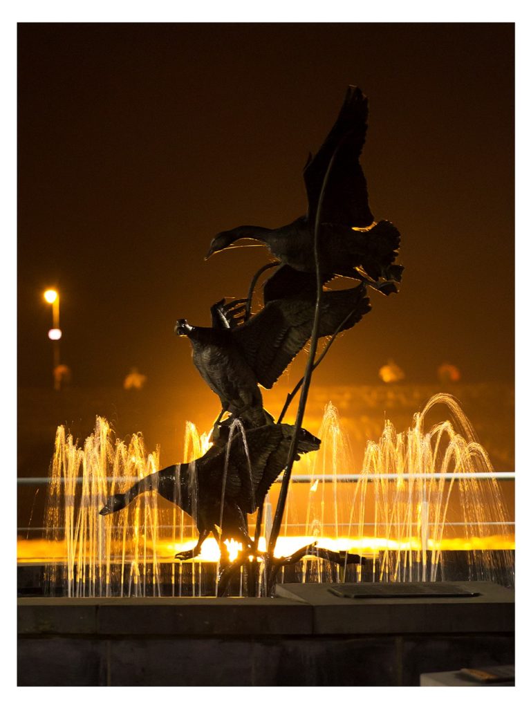 Local landmarks Light Up Gold for Childhood Cancer Awareness Month