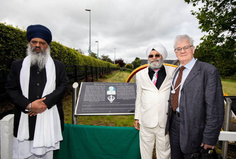 Plaque unveiled to West Limerick man honouring his contribution to Sikh Culture and Religion
