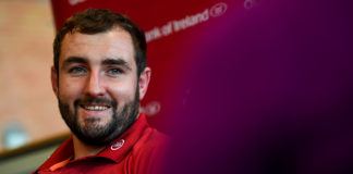 James Cronin during a Munster Rugby press conference at the University of Limerick in Limerick. Photo by Diarmuid Greene/Sportsfile