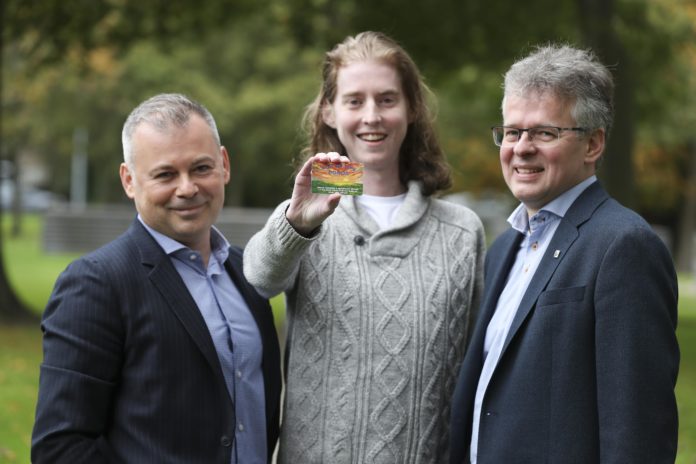 Robert Sheahan, Ireland's first liver and double lung transplant recipient pictured here with his two transplant consultants, Mr Emir Hoti, Director of National Liver Transplant Programme at St. Vincent's University Hospital and Mr Lars Nölke, Head of Heart and Lung transplantation unit at the Mater Hospital. 29 year old Robert from Askeaton in Co. Limerick received the liver and lung transplant at the Mater Hospital in June of this year, which saw teams from St Vincent's and the Mater work side by side in a ten hour operation. Picture Conor McCabe Photography.