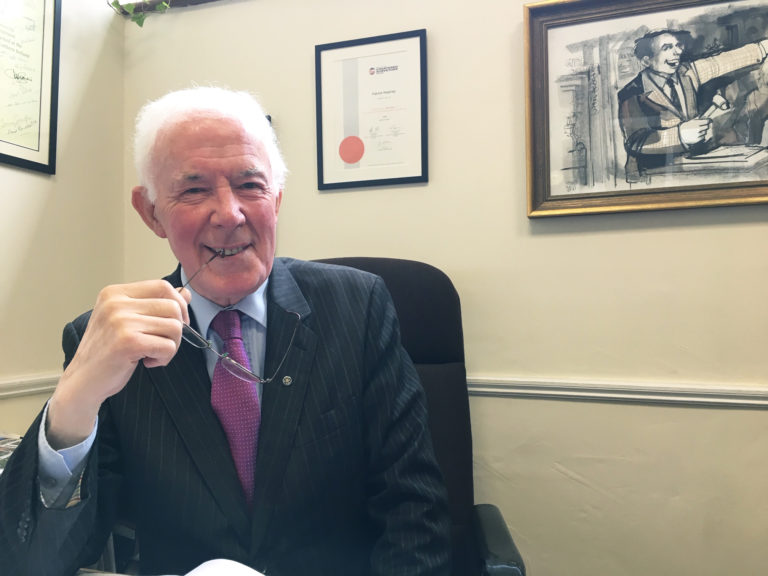 Pat gets a lifeline from the power of positive thinking