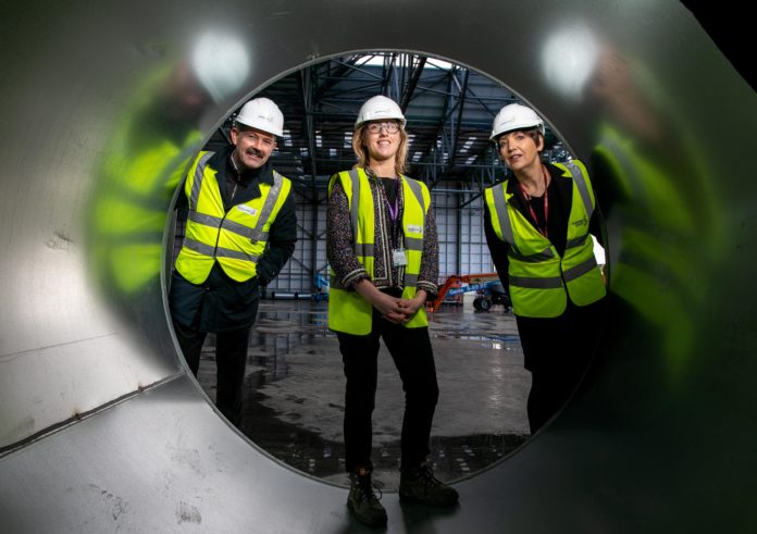 Pictured L-R Gerry Dillon, Operations & Development Director, Shannon Commercial Properties, Grainne McInerney, Property Development Manager, Shannon Commercial Properties and Deirdre Whitney, Property Manager, Shannon Airport.Pic Arthur Ellis.