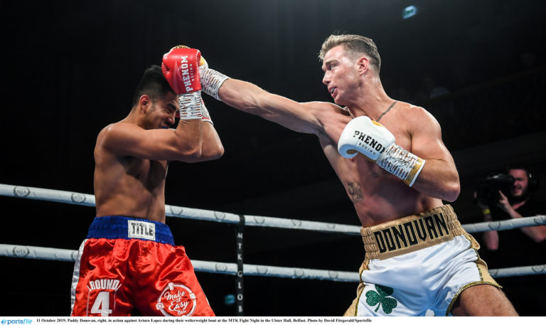 WATCH: “The sky is the limit”-Paddy Donovan makes it six from six in the professional ranks