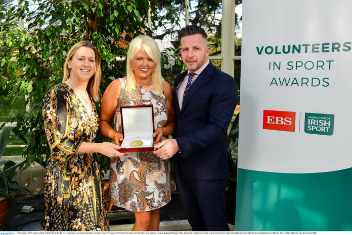 Volunteers in Sport Awards presented by Federation of Irish Sport with EBS