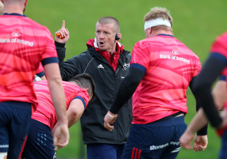 Graham Rowantree has ‘every confidence’ in Munster youth ahead of Harlequins